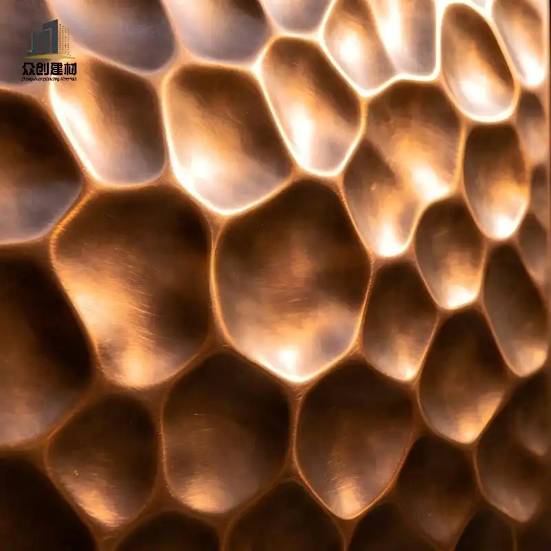 Hammered Aluminum Panel | Premium Hammer Texture Decorative Cladding